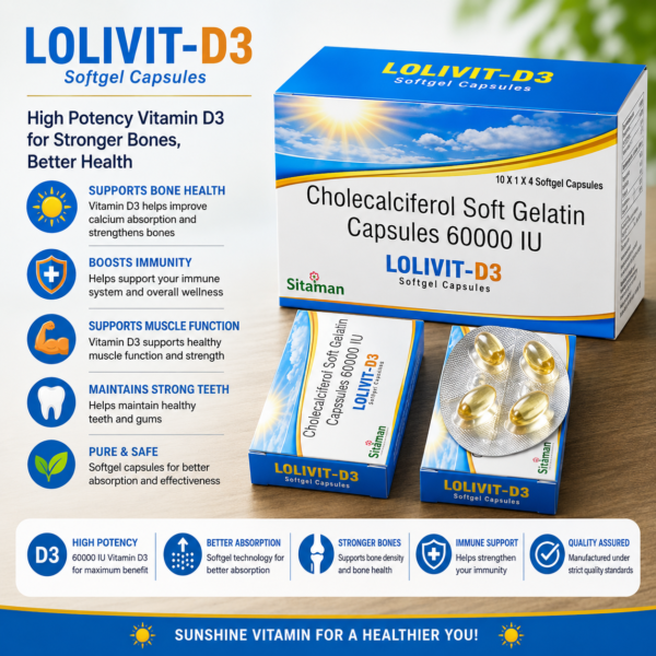 Lolivit-D3 G Softgel Capsules