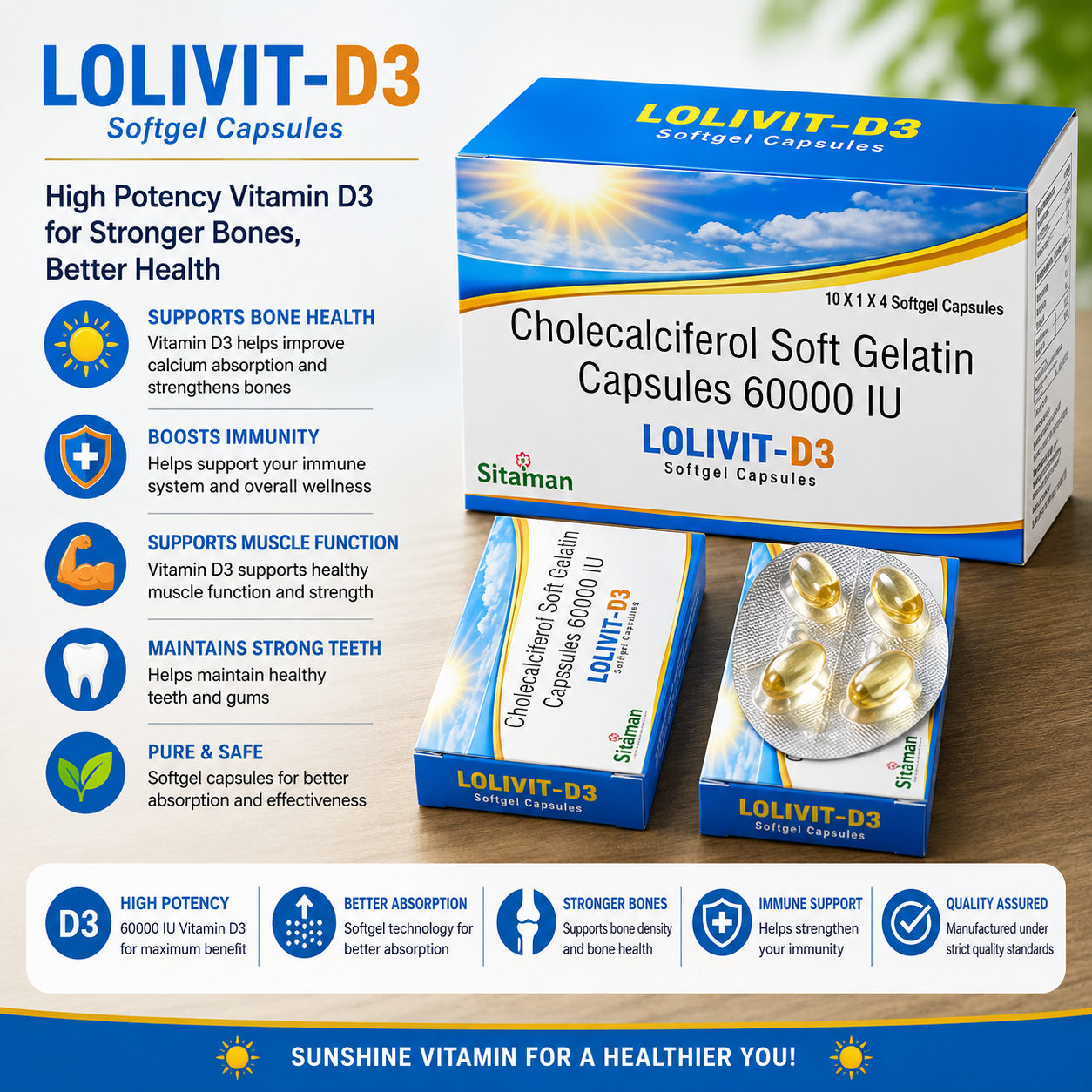 Lolivit-D3 G Softgel Capsules