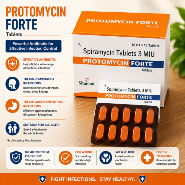 Protomycin Forte Tablets